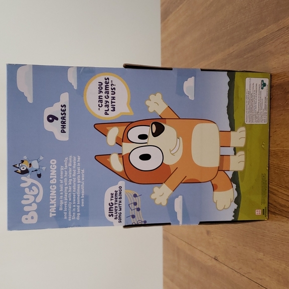 Bluey Toy-12” Bingo Talking Plush says 9 Phrases - Picture 3 of 3